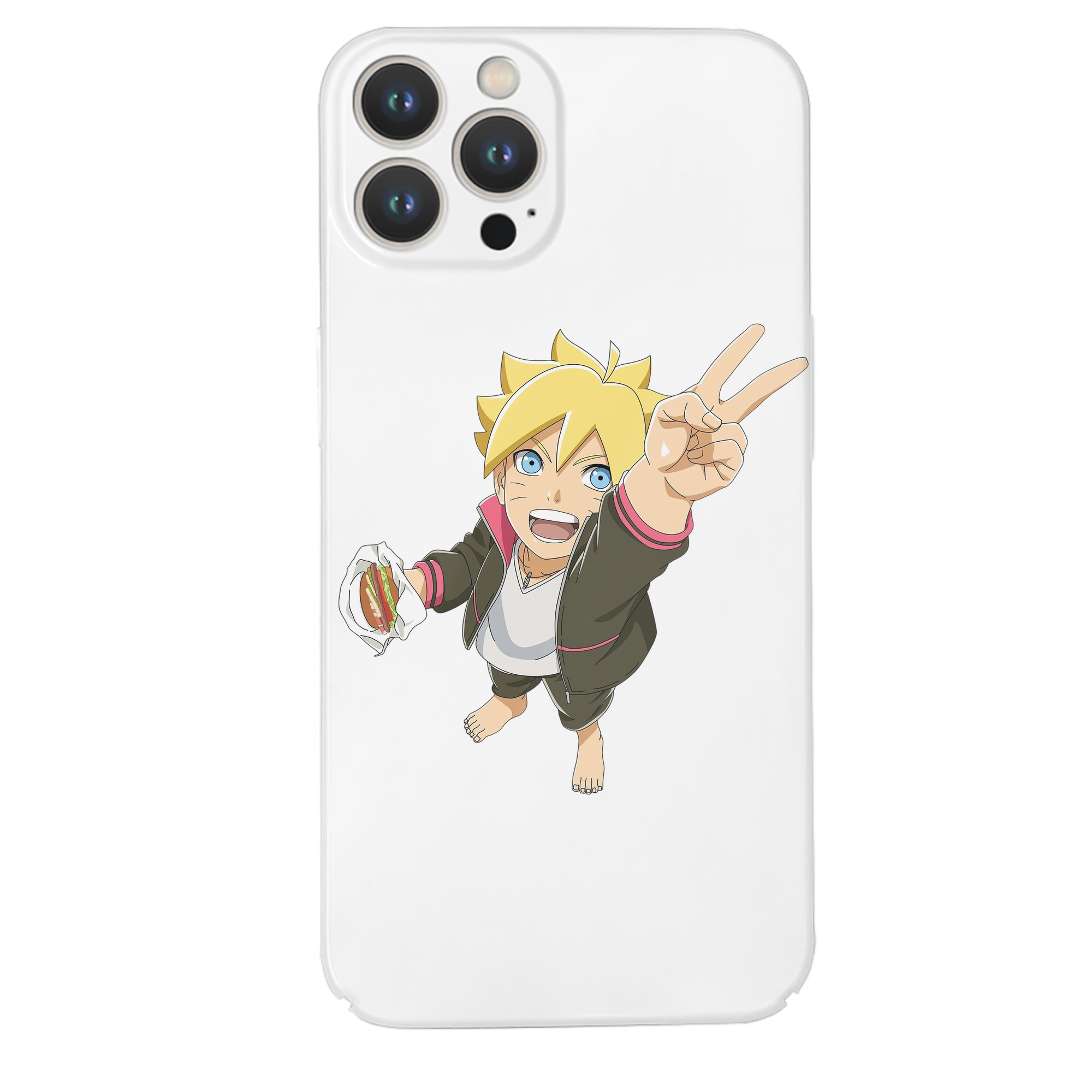 （画像用） NARUTO -ナルト- うずまき ボルト Uzumaki Boruto 【iPhone 14シリーズ対応】ハードケース